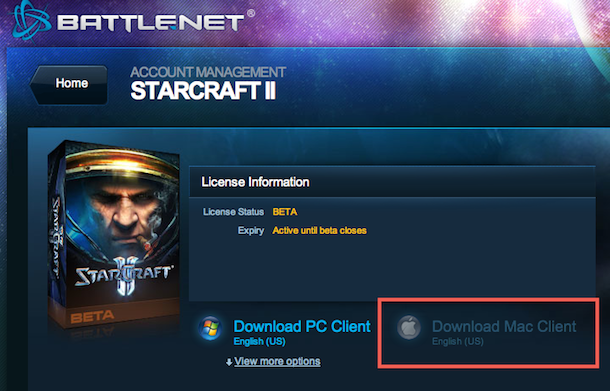starcraft mac download